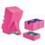 Pink StrongHold 200+ Convertible Deck Box - GameGenic Pink StrongHold 200+ Convertible Deck Box - GameGenic