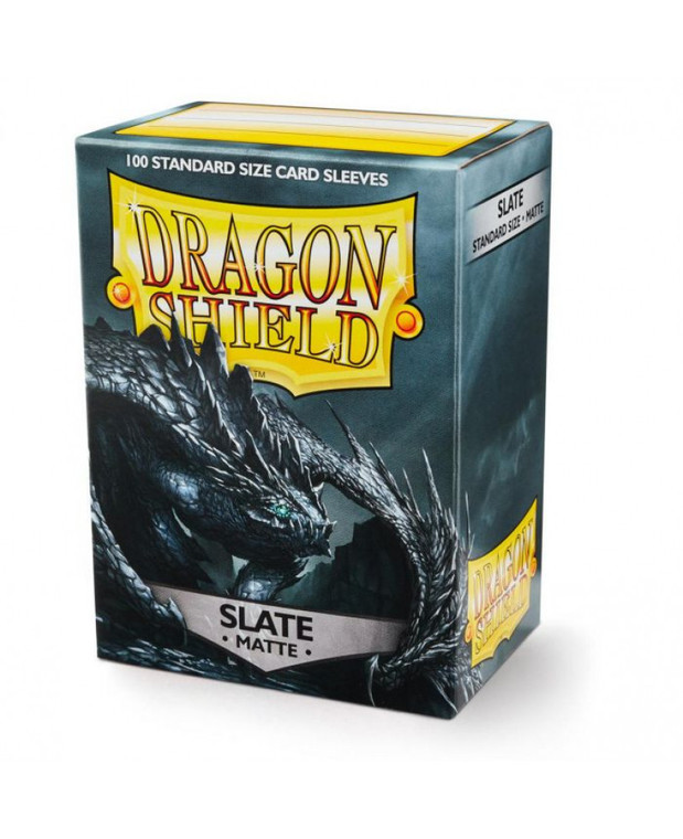 Slate - Matte - Dragon Shield Sleeves (100ct)