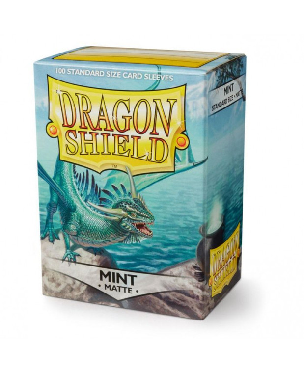 Mint - Matte - Dragon Shield Sleeves (100ct)