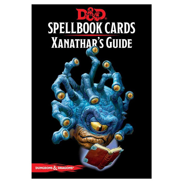 D&D Spellbook Cards Xanathars Guide 5e