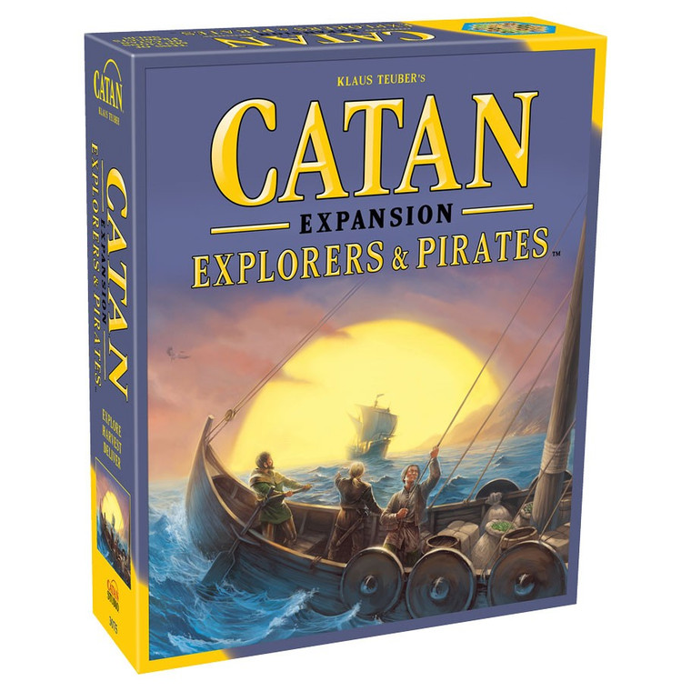 Catan Expansion - Explorers & Pirates - Board Game