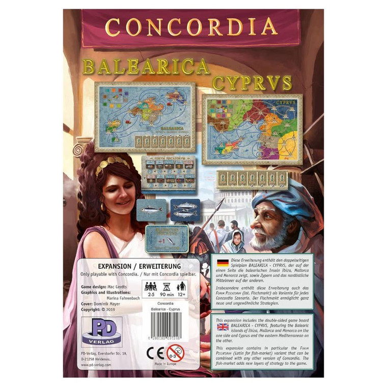 Concordia Balearica-Cyprus - Board Game