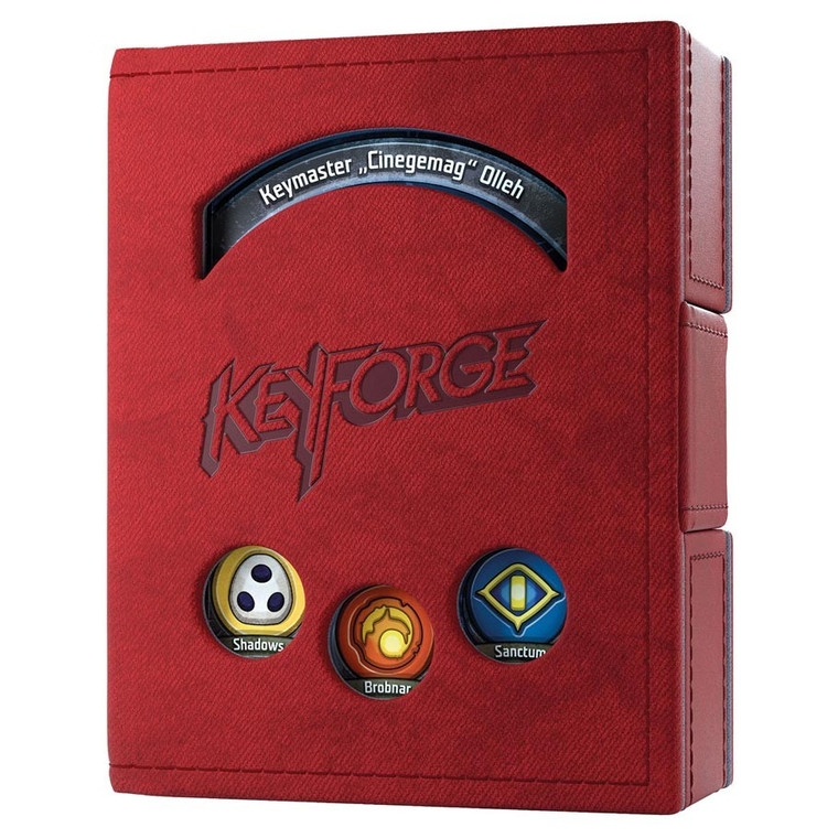 KeyForge Red Deck Book - GameGenic