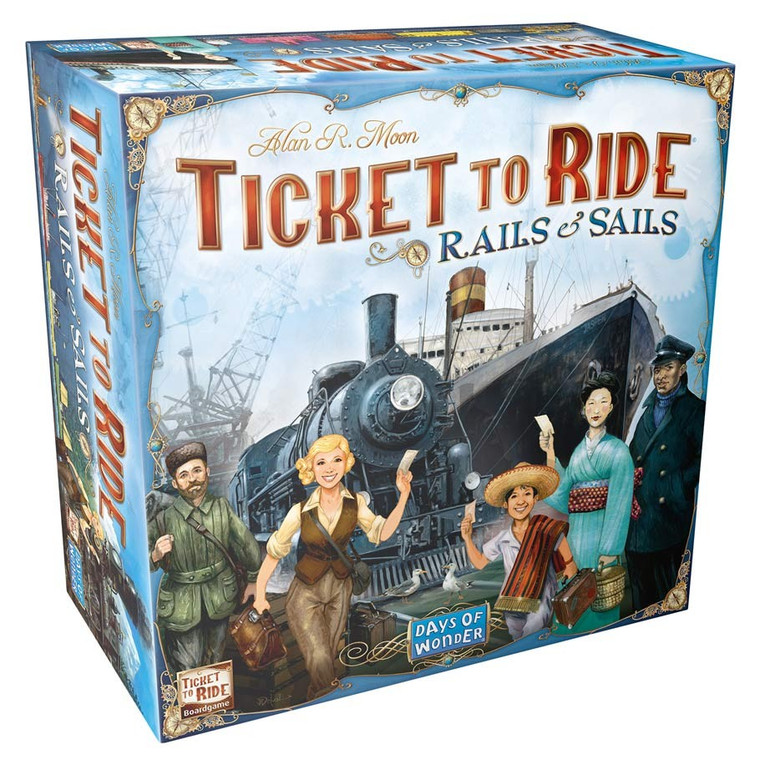 Ticket to Ride Rails & Sails - Board Game