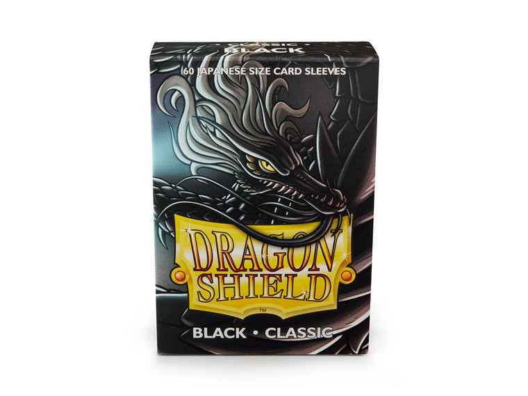 Black - Classic Mini - Dragon Shield Sleeves (60ct)