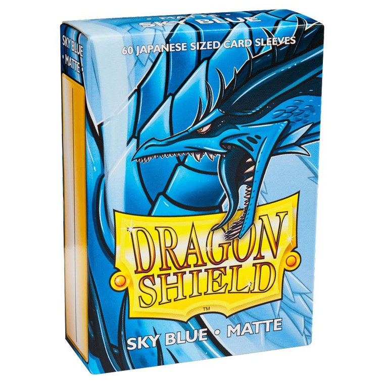 Sky Blue - Matte Mini - Dragon Shield Sleeves (60ct)