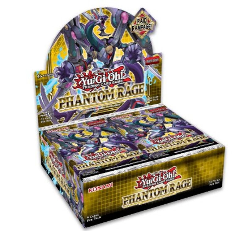 Phantom Rage Booster Box & Packs - Yu-Gi-Oh!