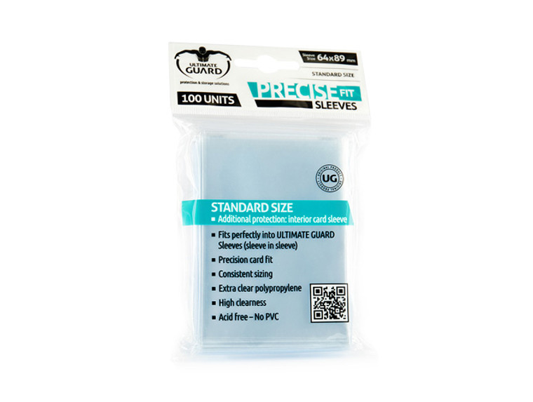 Precise Fit Standard Sleeves 100ct - Ultimate Guard