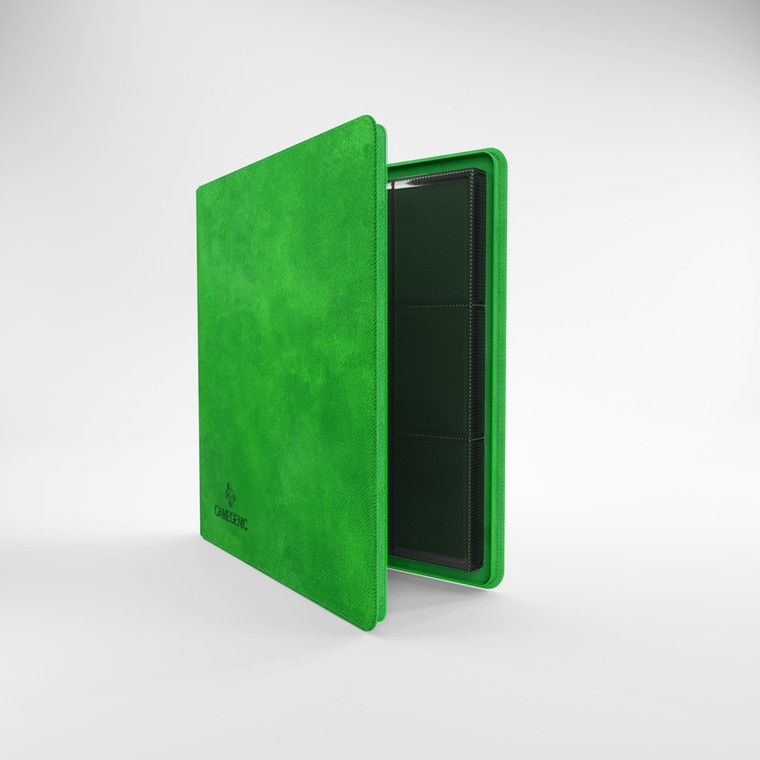 Binder 24 pocket Zip Up Prime Album Green - GameGenic