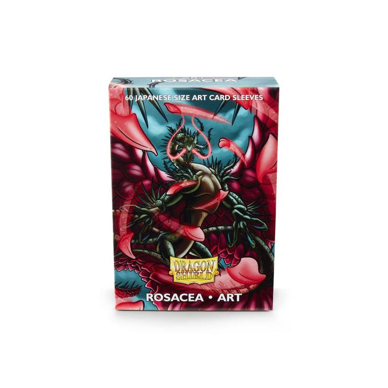 JAPANESE ART SLEEVES - ROSACEA (BOX OF 60) - DRAGON SHIELD