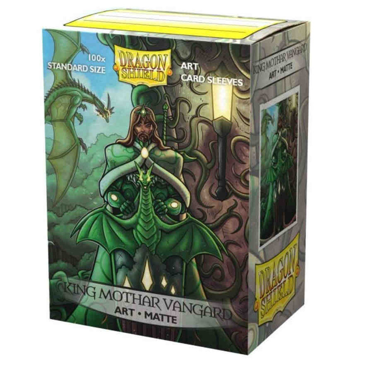 ART MATTE KING MOTHAR VANGUARD - PORTRAIT (BOX OF 100) - DRAGON SHIELD (1)