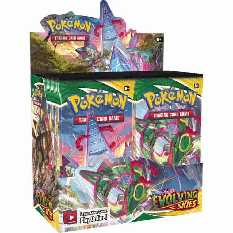 SWORD AND SHIELD - EVOLVING SKIES BOOSTER BOX - POKEMON