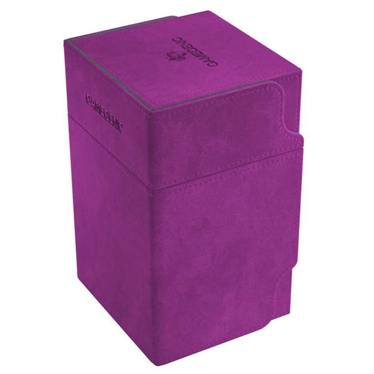 Purple WatchTower 100+ Convertible Deck Box - GameGenic