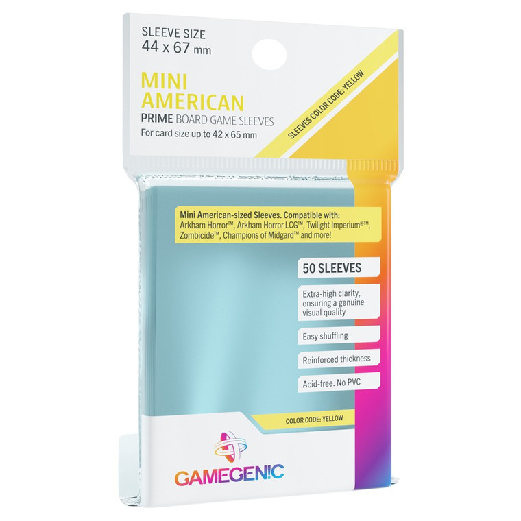 Mini American Sleeves (50pk) - GameGenic