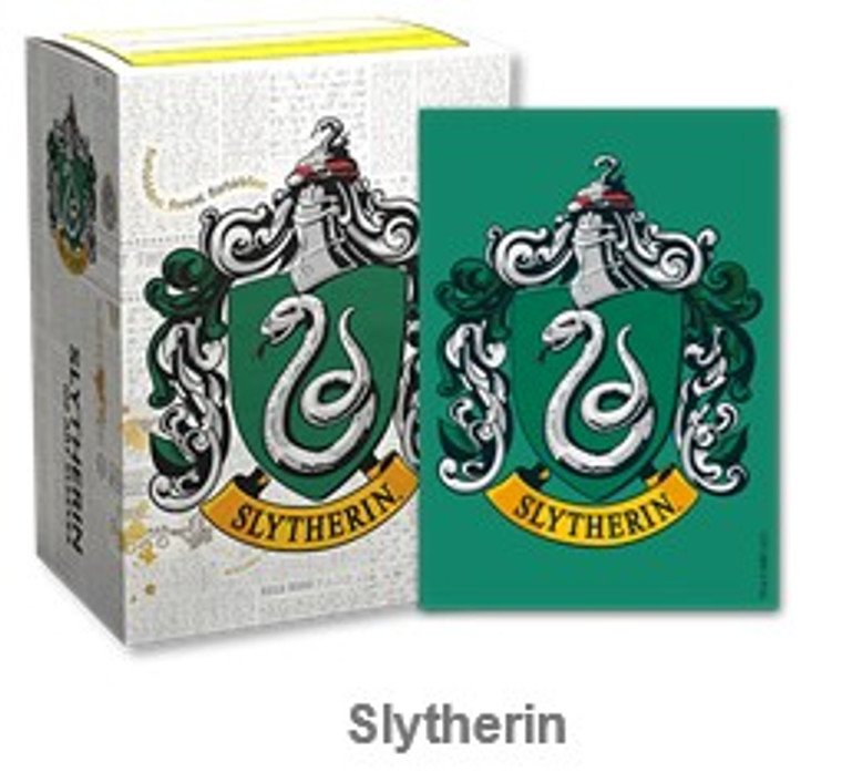 Slytherin - Brushed Sleeves - Dragon Shield