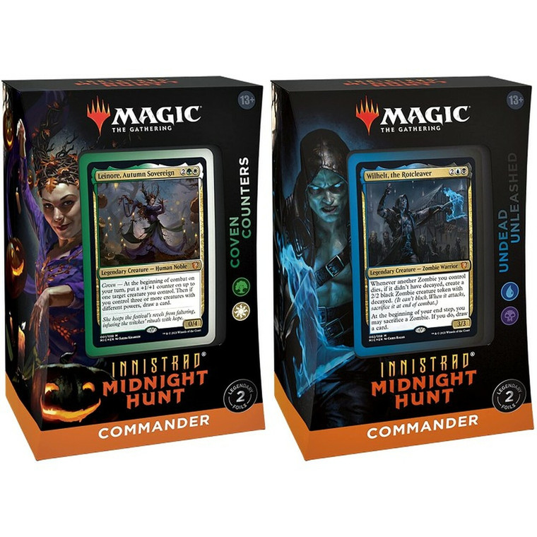 Innistrad Midnight Hunt - Commander Decks - Set of 2 - MTG