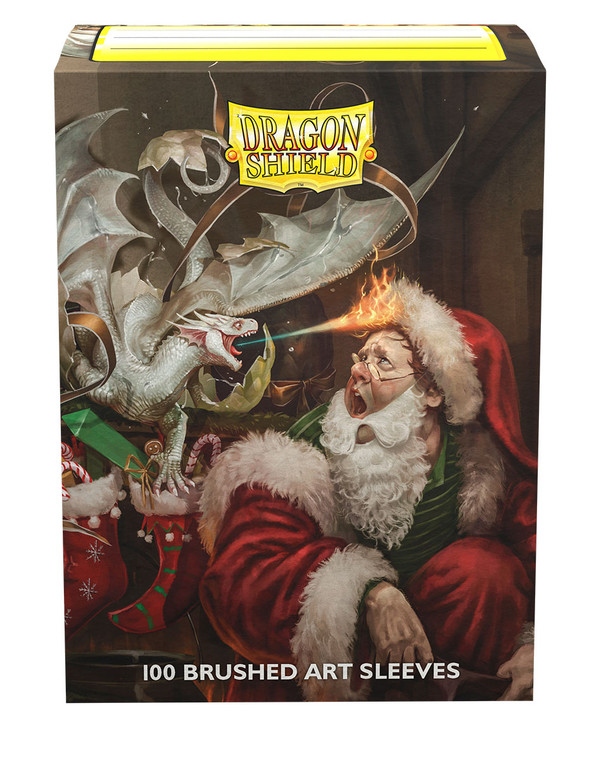 Christmas 2021 - Brushed Art Sleeves - Dragon Shield