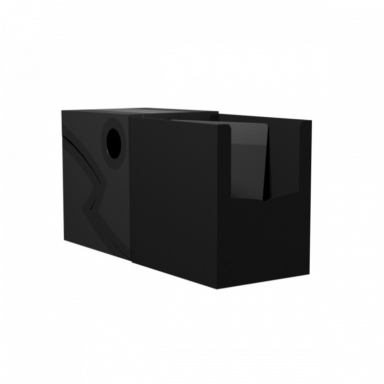 Double Deck Shell Box -Black/Black - Dragon Shield