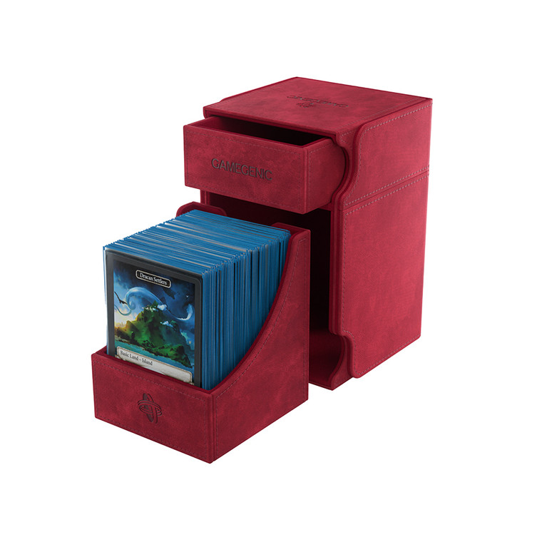WATCHTOWER 100+ XL RED - DECK BOX - GAMEGENIC