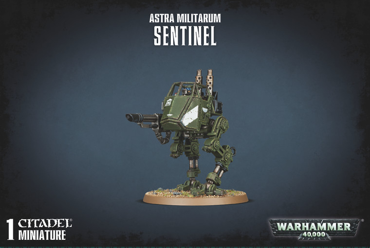 WARHAMMER - ASTRA MILITARUM SENTINEL - GAMES WORKSHOP