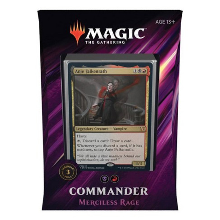 Commander 2019 - Merciless Rage - MTG