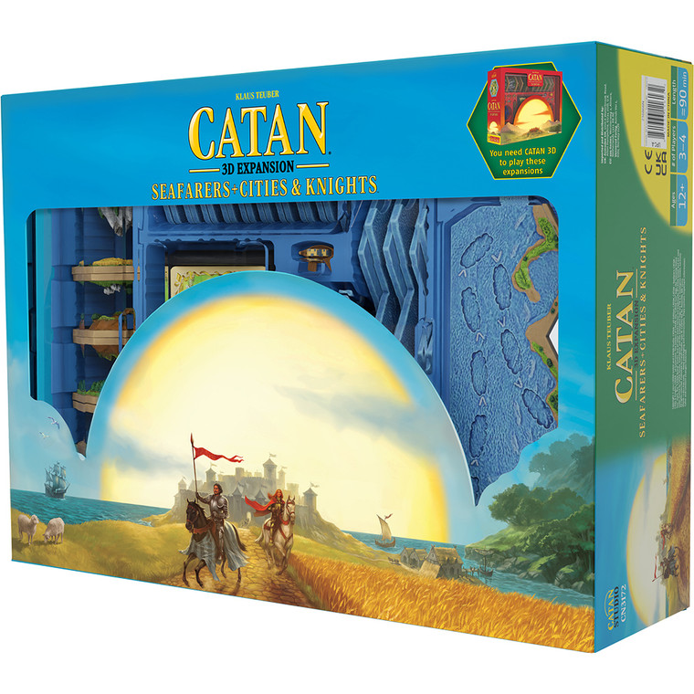 Catan - 3D Edition Seafarers & Cities & Knights EXPANSION - Board Game