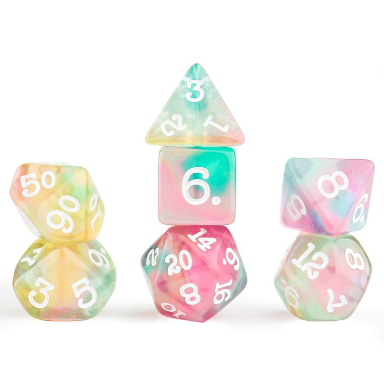 Sherbet - 7 dice set - Sirius Dice