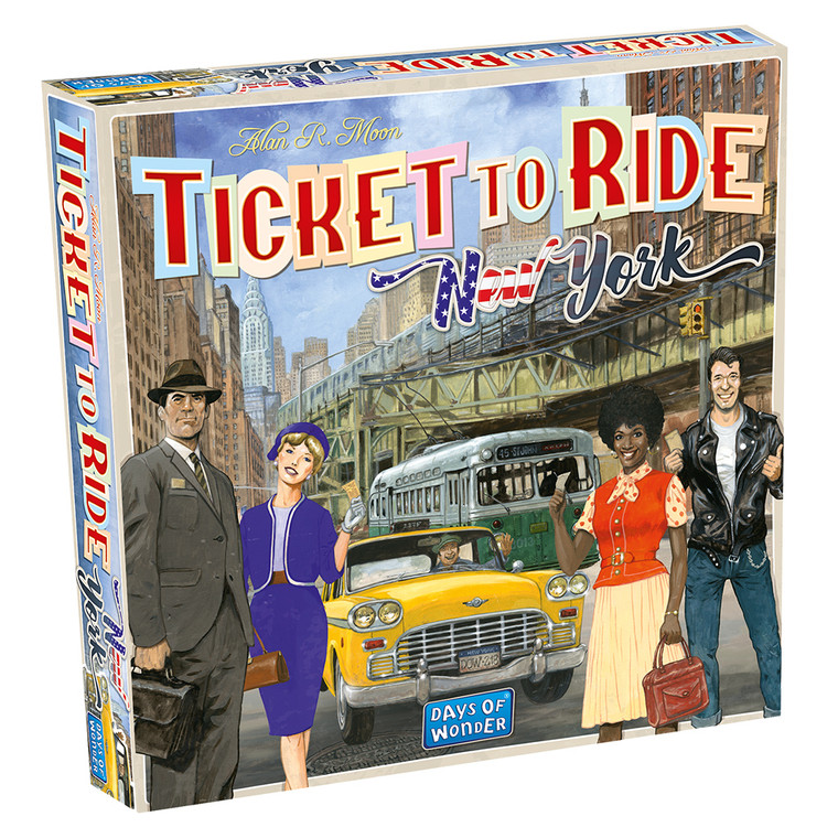 Ticket to Ride - New York - Board Game