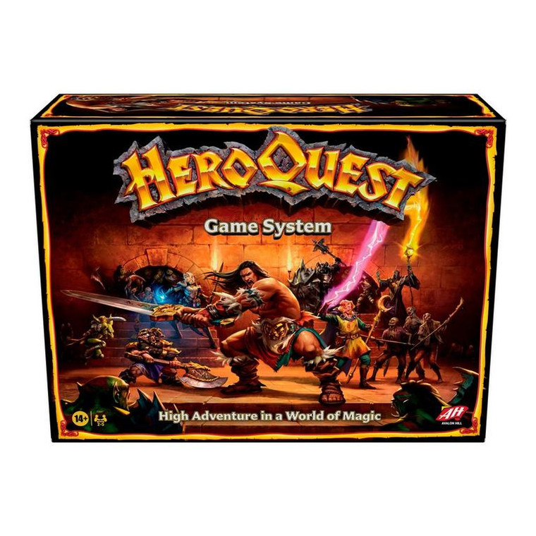 Hero Quest - Game System - Board Game