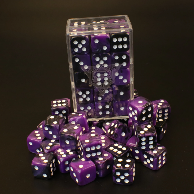 Vanguard d6 Pack - Nocturne and Orchid - Die Hard Dice