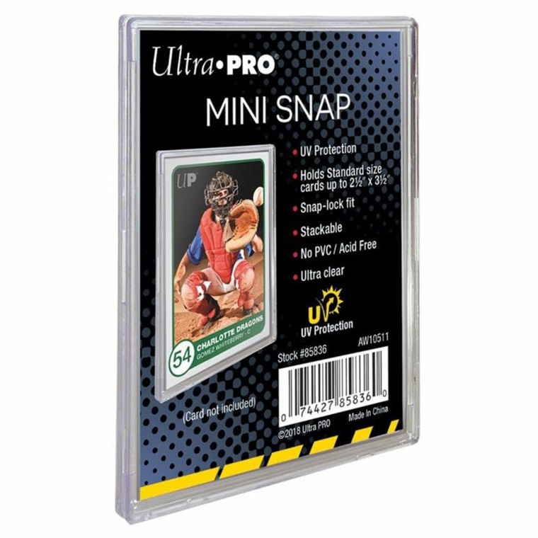 UV Mini Snap - 2.5"x3.5" - Ultra Pro