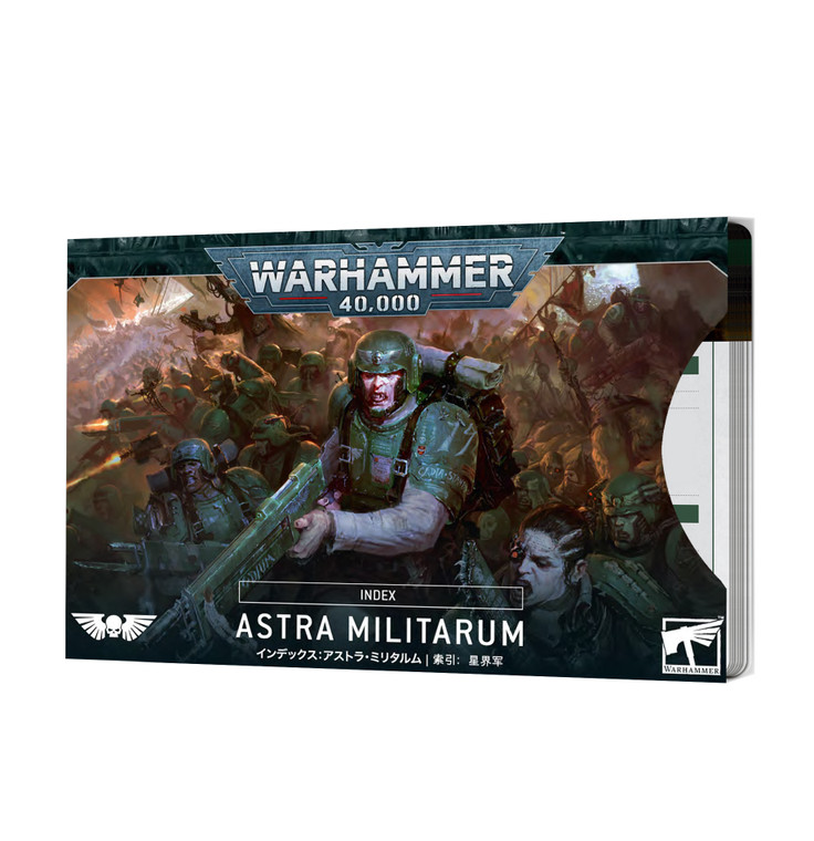 INDEX CARDS: ASTRA MILITARUM - WARHAMMER