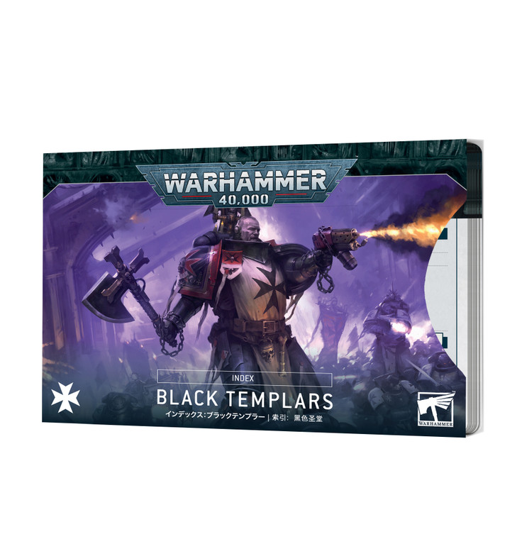INDEX CARDS: BLACK TEMPLARS - WARHAMMER