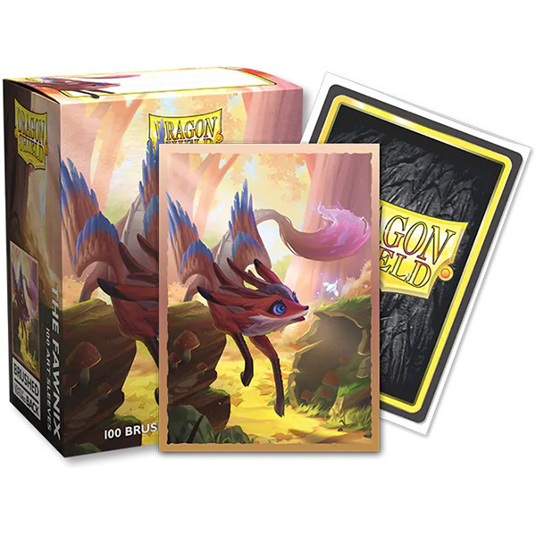 The Fawnix - Brushed Art Sleeves - Dragon Shield - Atlantis Hobby