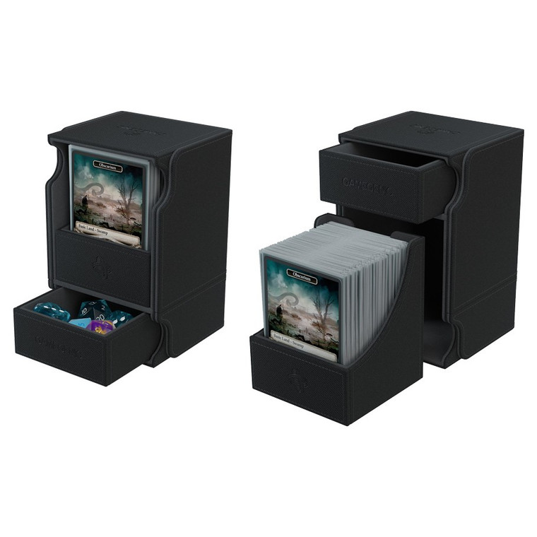 Black WatchTower XL  100+ Convertible Deck Box - GameGenic