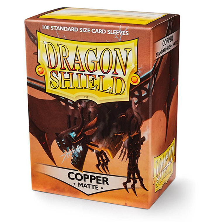 COPPER - MATTE SLEEVES - DRAGON SHIELD