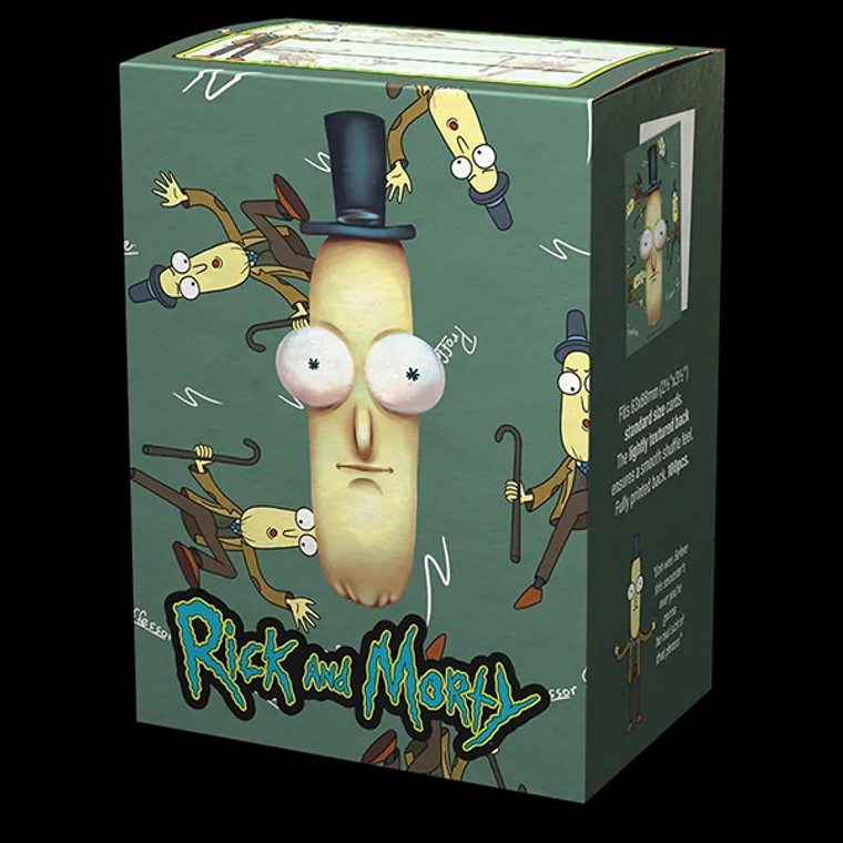 Brushed Rick & Morty - Poopy Butthole - Art Sleeves - Dragon Shield