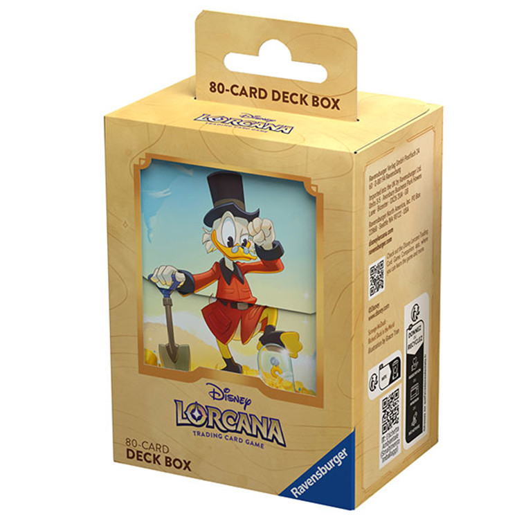 Disney Lorcana - Deck Box - Into the Inklands- Scrooge McDuck