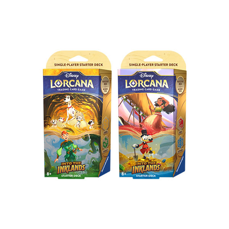 Into the Inklands Starter Decks - Set of 2 - Disney Lorcana