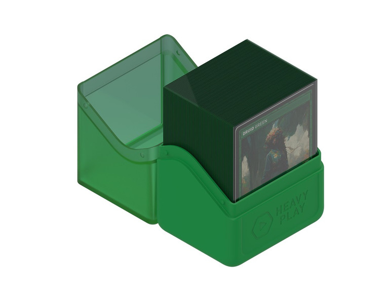 Heavy Play - RFG Deck Box 80 Double Sleeved - Druid Green