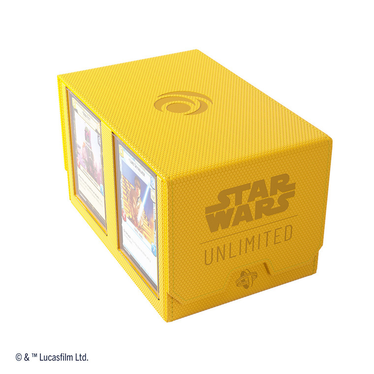 STAR WARS UNLIMITED - DOUBLE DECK POD - YELLOW