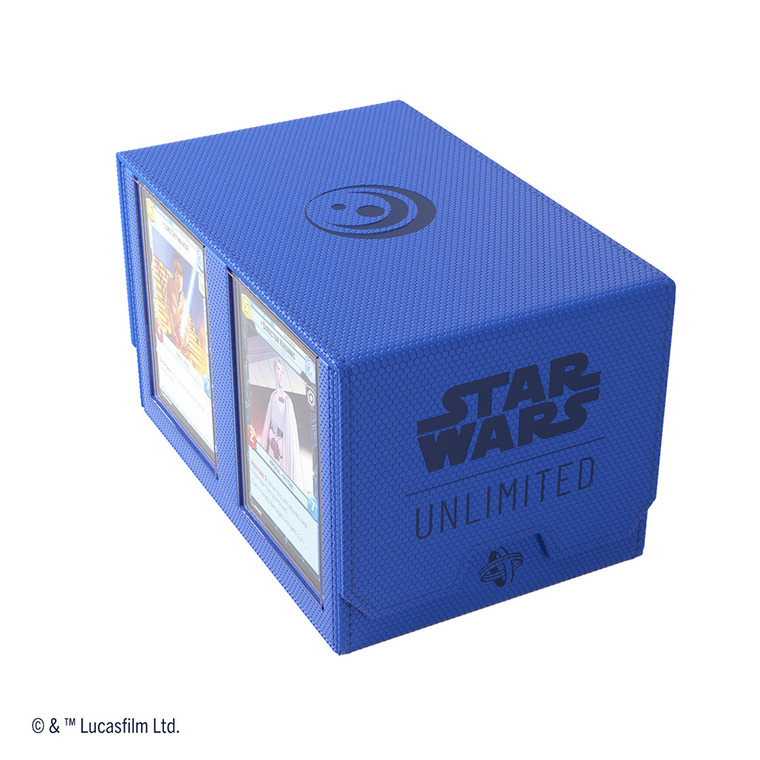 STAR WARS UNLIMITED - DOUBLE DECK POD - BLUE