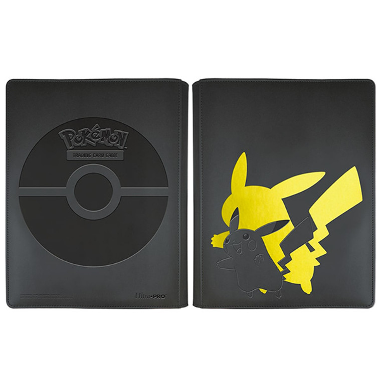 Card Binder - PRO 9-Pocket Zippered Pokemon - Elite Series Pikachu