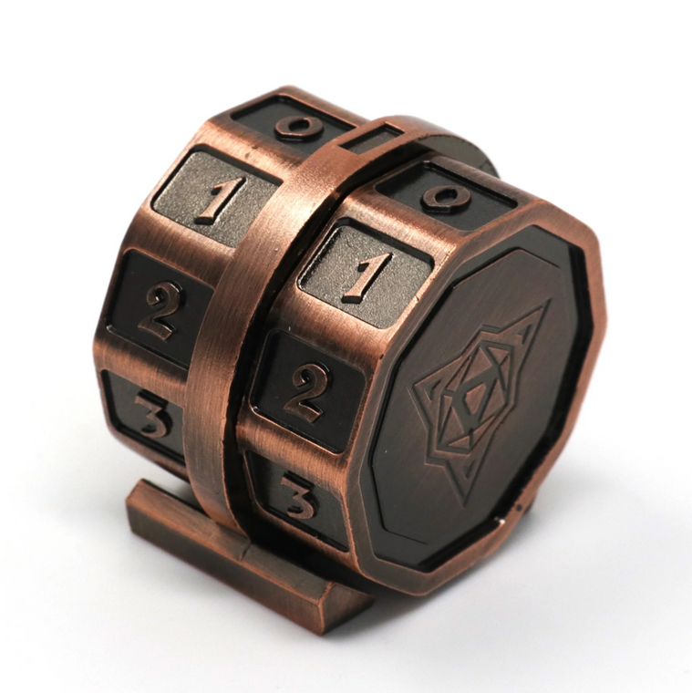 LifeLink Counter - Battleworn Copper - Die Hard Dice