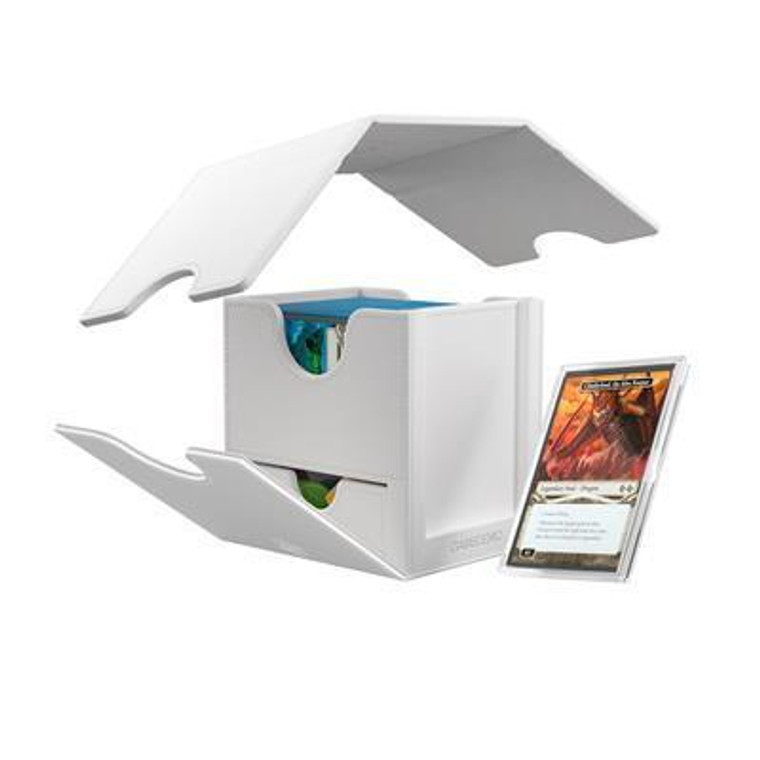 Sidekick Pro 100+ XL Convertible - White - Deck Box - GameGenic