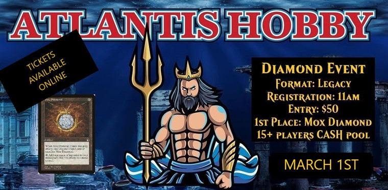 Legacy Diamond Event Ticket - March 1st