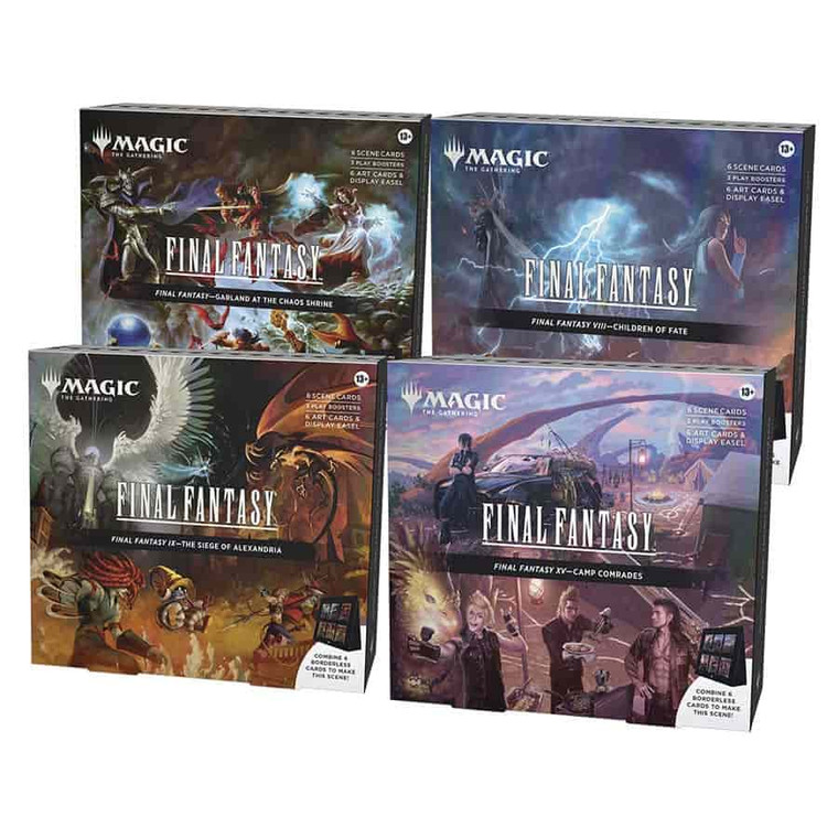 Final Fantasy - Scene Box - Set of 4 - Magic the Gathering
