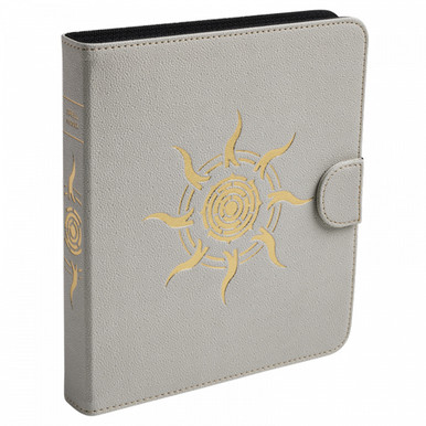 Spell Codex Portfolio 160 - Ashen White - Dragon Shield - Atlantis