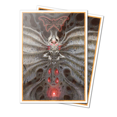 MTG Apex Card Sleeves - Duskmourn - Valgavoth, Terror Eater + Set