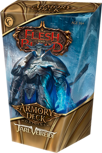 FAB ヤール・ヴェトレディ Jarl Vetreidi プレイマットとケース Jarl Vetreidi - Armory Deck - Flesh & Blood - Atlantis Hobby